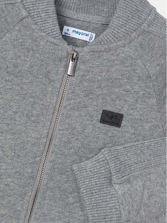 Mayoral Mayoral Felpa 4475 Grigio Regular Fit