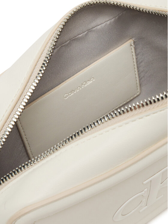 Calvin Klein Calvin Klein Borsetta Bold Ck Camera Bag LV04F3220G Bianco
