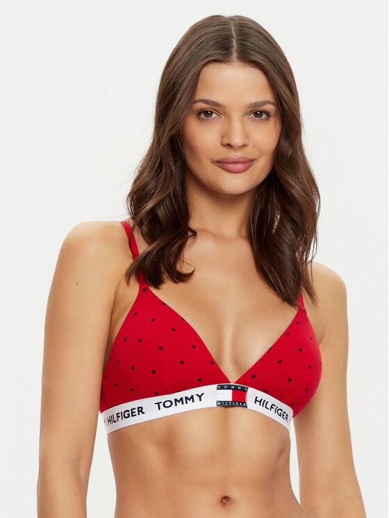 Tommy Hilfiger Tommy Hilfiger Sutien Bralette UW0UW05657 Roșu