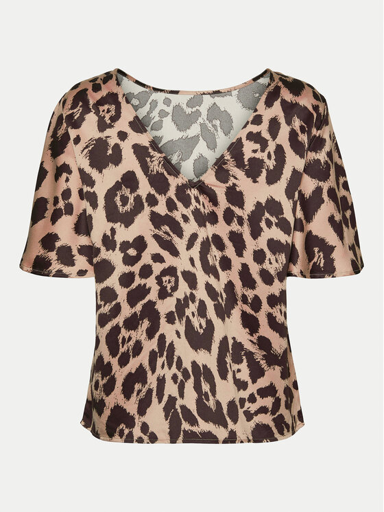 Vero Moda Vero Moda Blúz Merle 10316600 Barna Regular Fit