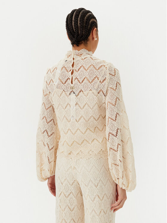 TWINSET TWINSET Блуза 251TP2404 Бежов Regular Fit