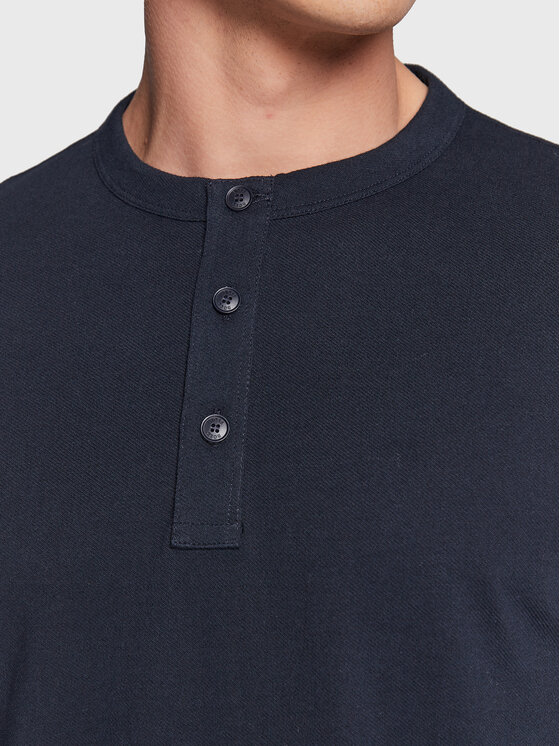 Longsleeve Teetwill 50476201 Blu scuro Regular Fit...