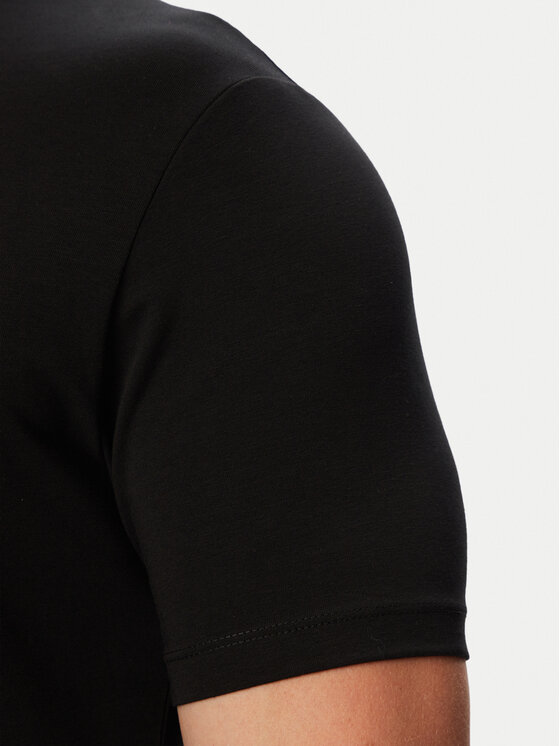 KARL LAGERFELD KARL LAGERFELD Tricou 755041 563221 Negru Regular Fit