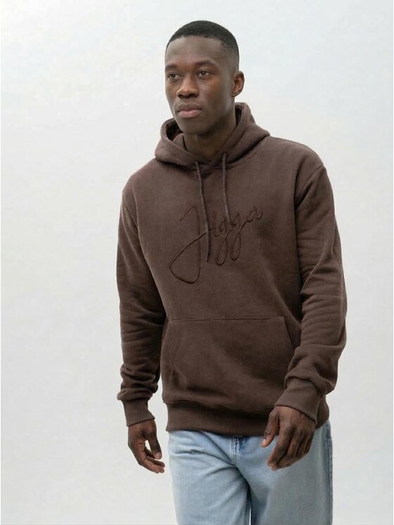 Jigga Wear Jigga Wear Bluza 131105 Brązowy Regular Fit