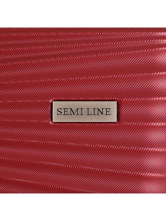 Semi Line Semi Line Μεγάλη Βαλίτσα T5745-3 Μπορντό