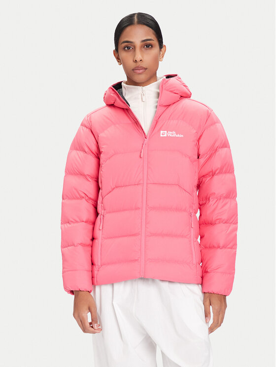 Jack Wolfskin Jack Wolfskin Пуховик Ather Down A60330 Рожевий Regular Fit