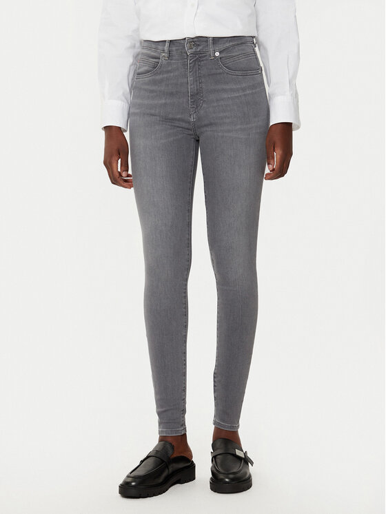 BOSS BOSS Jeansy Maye 50529981 Šedá Slim Fit