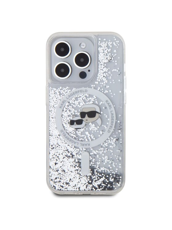 KARL LAGERFELD KARL LAGERFELD Etui na telefon Apple iPhone 15 Pro Przezroczysty