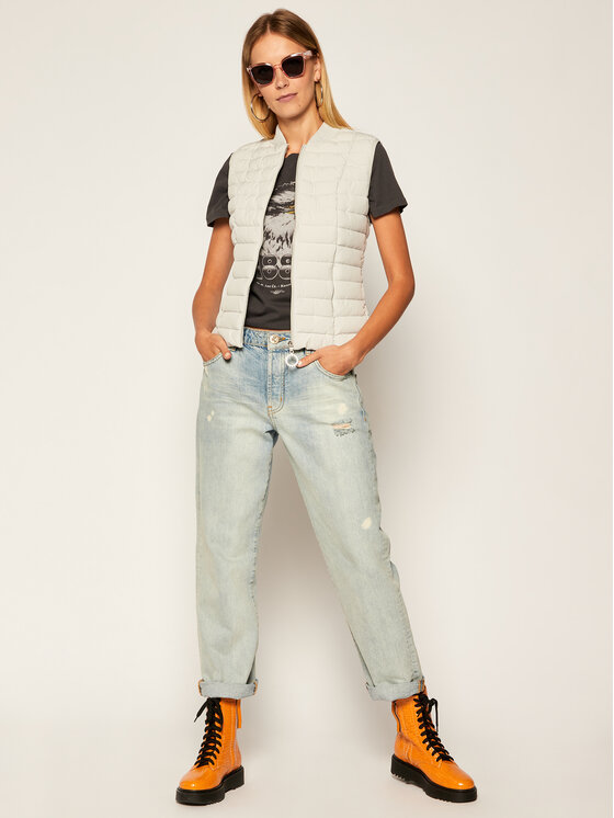 Gilet Vera W0YN73 WCOG0 Grigio Slim Fit