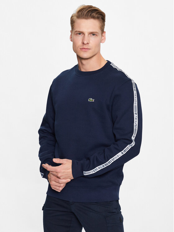 Lacoste Bluz SH5073 Bleumarin Regular Fit Modivo.ro