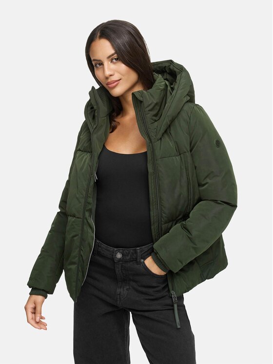 Navahoo Navahoo Kurtka zimowa Flüsterfee Zielony Regular Fit