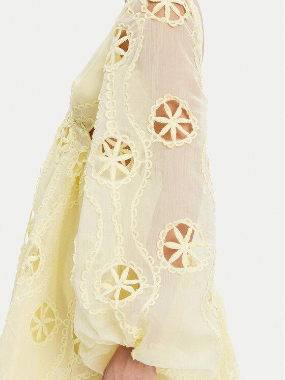 BARDOT BARDOT Abito da cocktail 59858DB Giallo Regular Fit