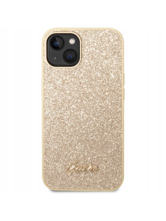 Guess Guess Etui na telefon GUHCP14MHGGSHD Złoty