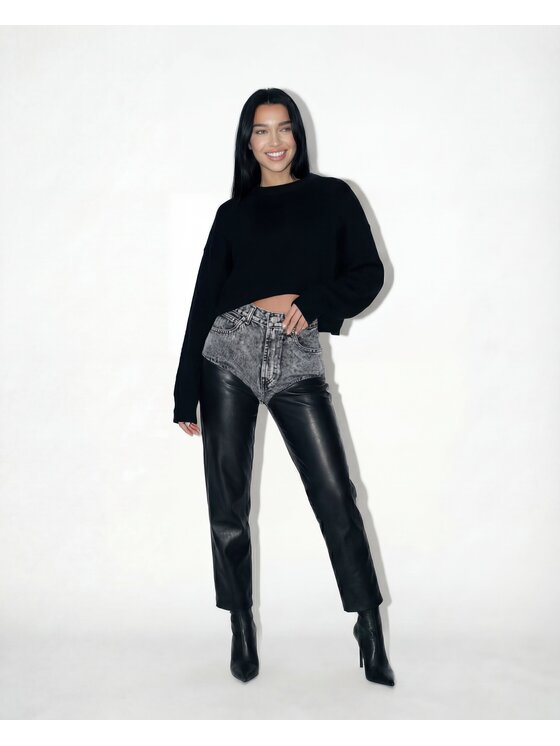 MissDenim MissDenim Jeansy Slim Jeans Szary Mom Fit