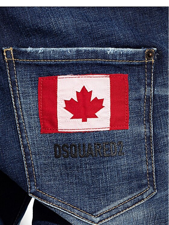 Dsquared2 Dsquared2 Jeansy S75LB0800 Niebieski Skinny Fit