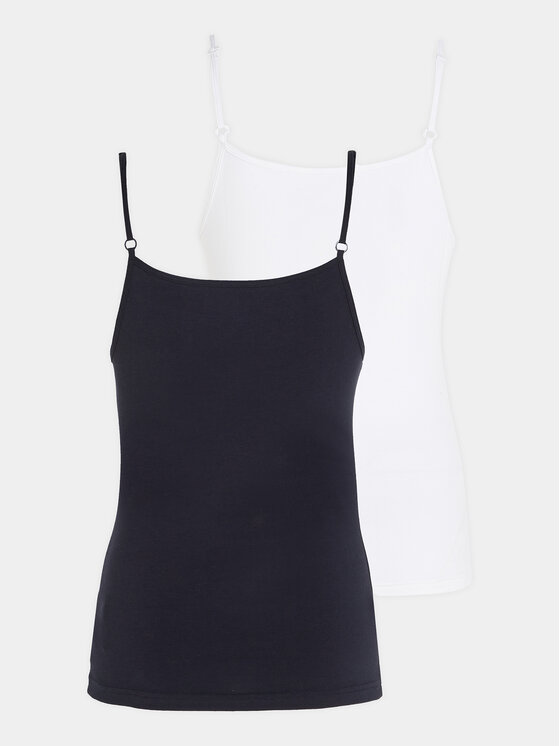 Tommy Hilfiger Tommy Hilfiger Topų komplektas UW0UW04891 Spalvota Slim Fit