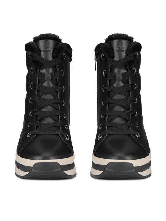 Rieker Revolution Lifestyle Rieker Revolution Lifestyle Škornji W0963-01 Črna