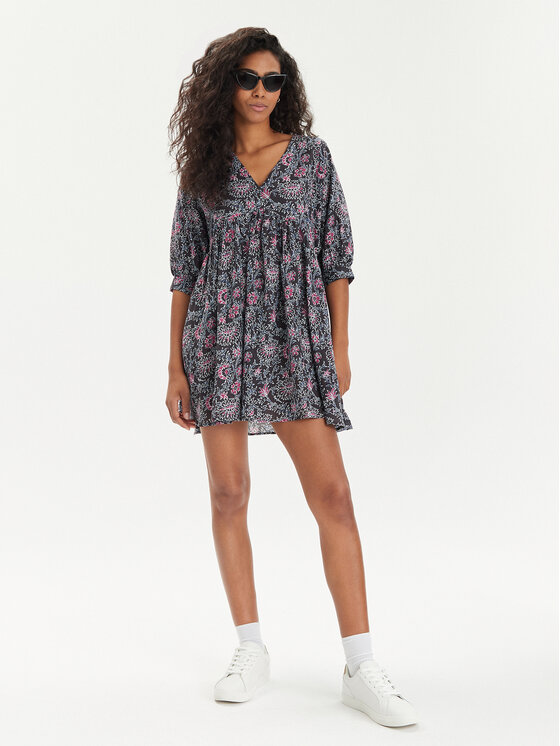 Pepe Jeans Pepe Jeans Poletna obleka Darcy PL953488 Siva Regular Fit