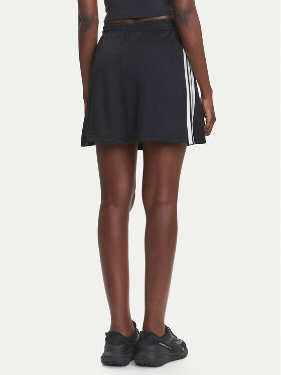adidas adidas Спортивна спідниця Stadium 3-Stripes Tennis Inspired Jacquard JL7171 Чорний Regular Fit