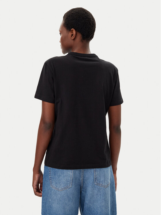 HUGO HUGO T-shirt Damacia_5 50540237 Crna Regular Fit