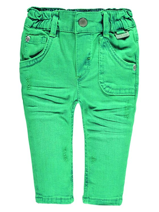 Kanz Kanz Spodnie materiałowe 1642414-5116 Zielony Basic Fit