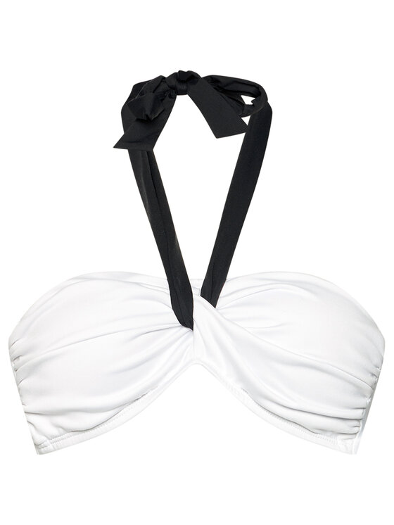 LAUREN RALPH LAUREN Lauren Ralph Lauren Bikinio viršus LR9GD81E Balta