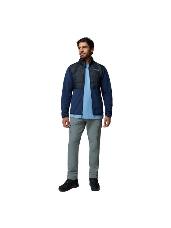 Columbia Columbia Polar Basin Butte™ Full Zip Fleece II Granatowy Regular Fit