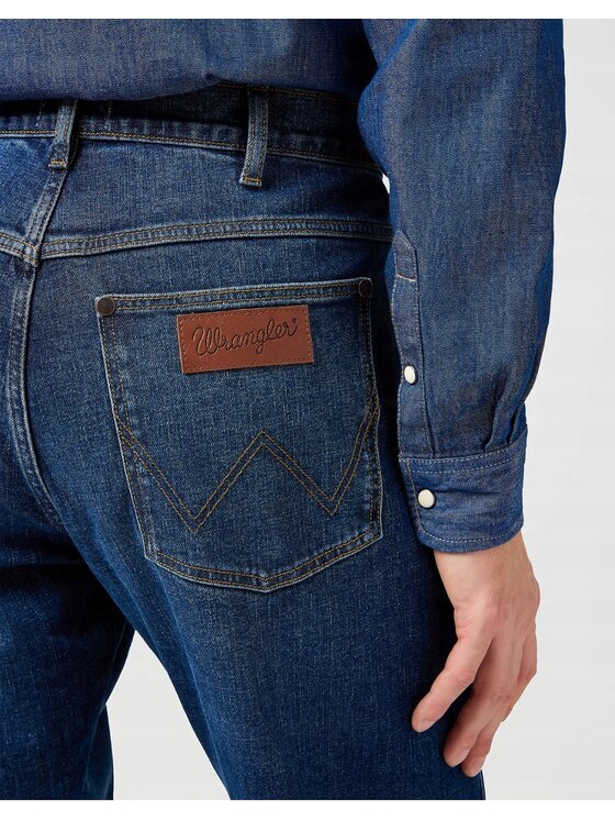 Wrangler Wrangler Jeansy Frontier Niebieski Relaxed Fit