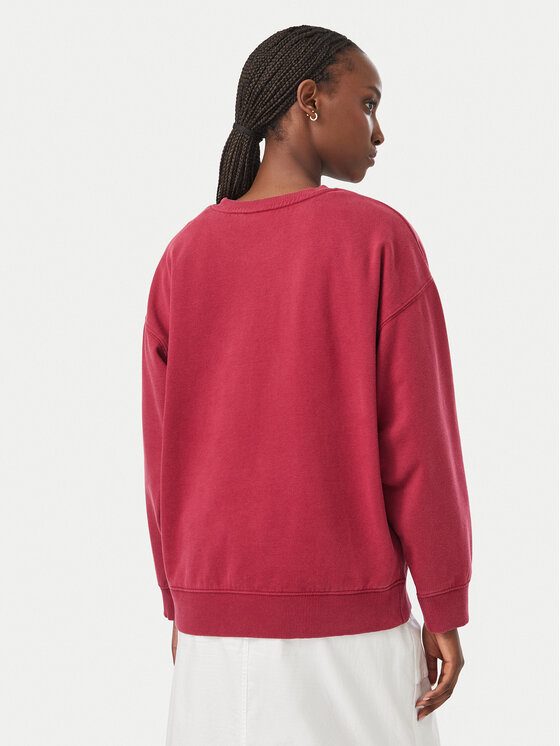 Roxy Roxy Суитшърт Lineup ERJFT05112 Бордо Regular Fit