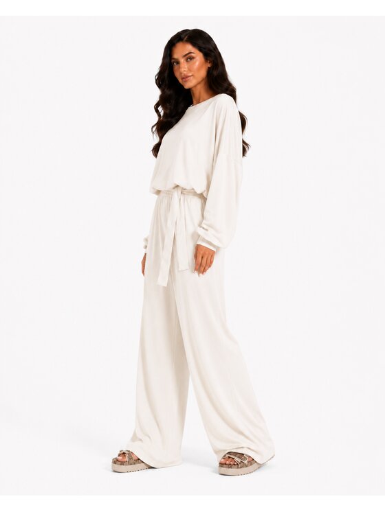 Agatha Studio Agatha Studio Dres A26SS-KA-K26 Kremowy Oversize