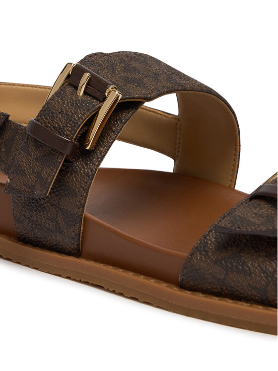 MICHAEL Michael Kors MICHAEL Michael Kors Sandały Nia Flat 40S6NIFS2B Brązowy
