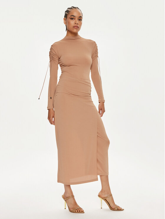Wolford Wolford Fustă tip creion 53211 Bej Slim Fit