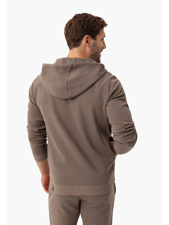 Volcano Volcano Bluza B-BOGY Beżowy Regular Fit