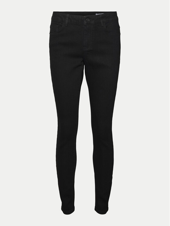 Vero Moda Vero Moda Traperice Melly 10310691 Crna Skinny Fit