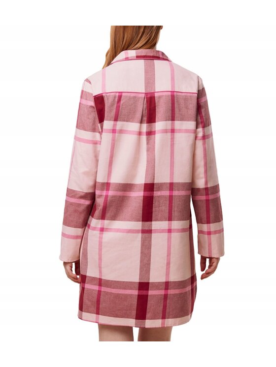 Triumph Triumph Koszula nocna Boyfriend NDW X Checks Różowy Regular Fit