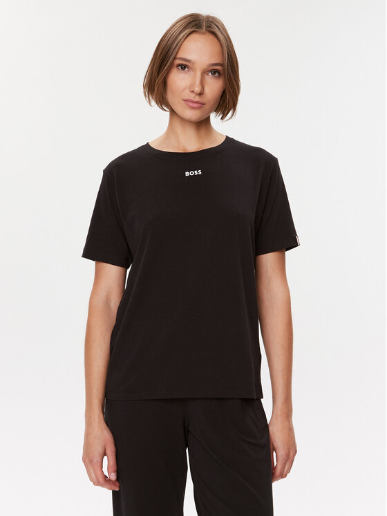 BOSS Boss Spavaćiće 50500326 Crna Regular Fit