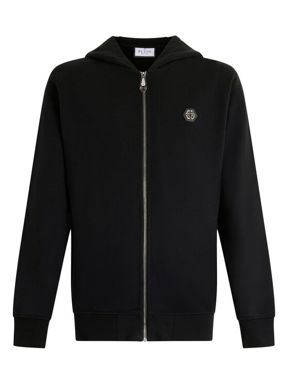 PHILIPP PLEIN PHILIPP PLEIN Bluza 29832 Czarny Athletic Fit