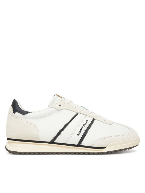 Tommy Jeans Tommy Jeans Sneakersy Tjm Retro Runner Cleated EM0EM01619 Biały