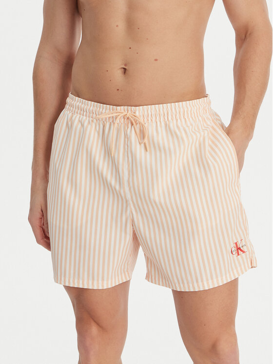 Calvin Klein Swimwear Calvin Klein Swimwear Pantaloni scurți pentru înot LV00N61045 Portocaliu