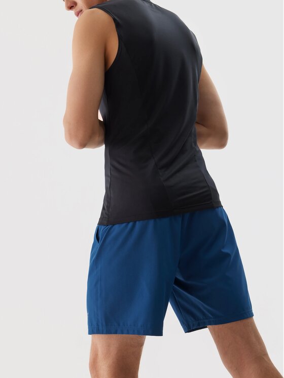 4F 4F Športové kraťasy 4FWSS24TFSHM574-31S Modrá Regular Fit
