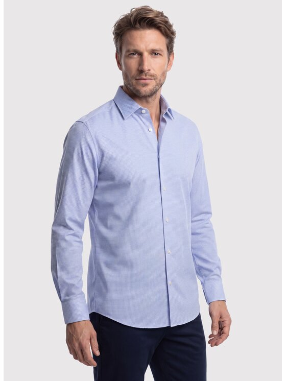 Pako Lorente Pako Lorente Koszula P26WF-1X-005 Niebieski Slim Fit