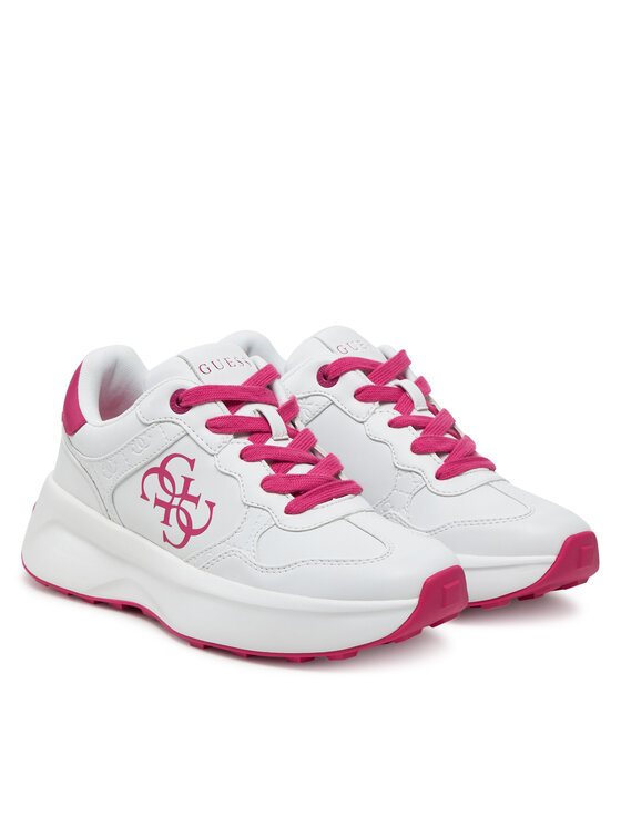 Guess Guess Sneakersy FLPLUC ELE12 Bílá