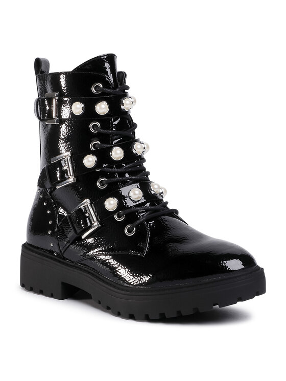 DeeZee DeeZee Schnürstiefeletten WS5017-05 Schwarz