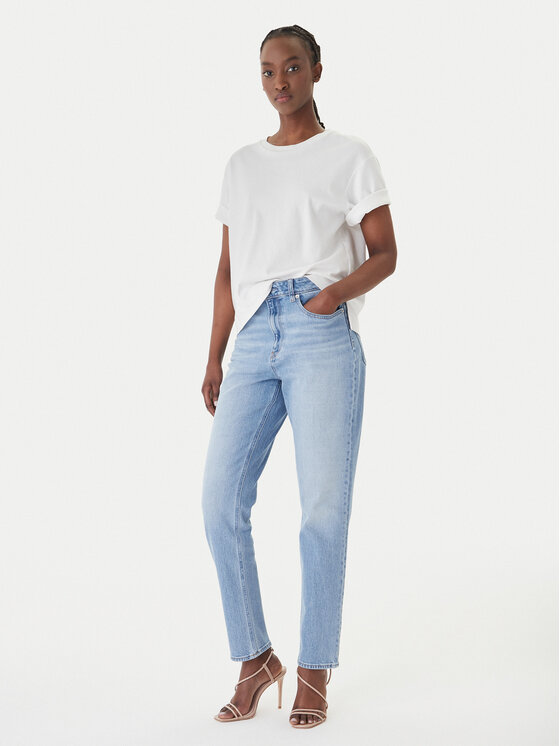 Calvin Klein Jeans Calvin Klein Jeans Džinsai LV047E787G Mėlyna Mom Fit