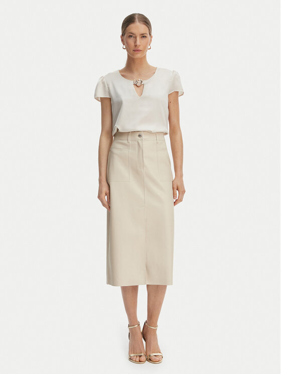 Rinascimento Rinascimento Palaidinė CFC0127852003 Smėlio Regular Fit