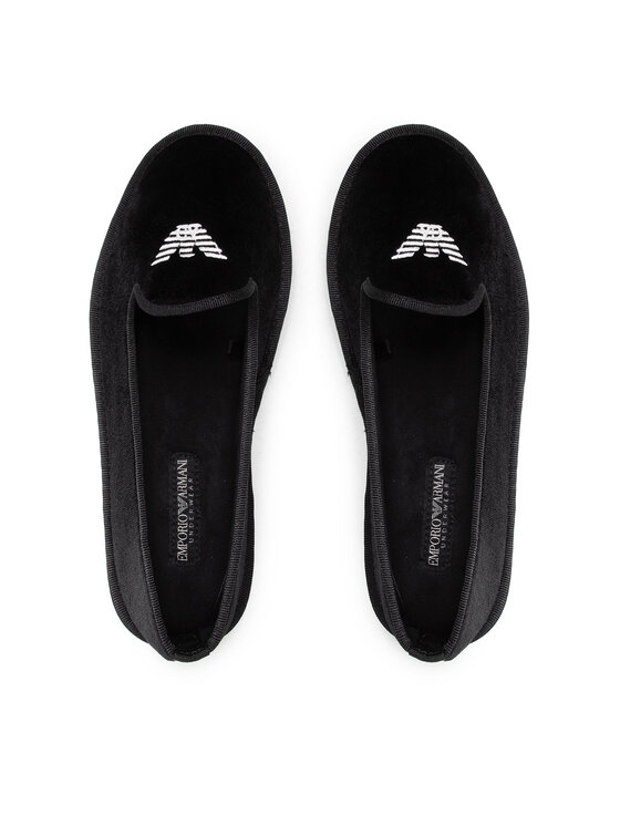 Emporio Armani Emporio Armani Naminės šlepetės XJJW01 XD228 00002 Juoda