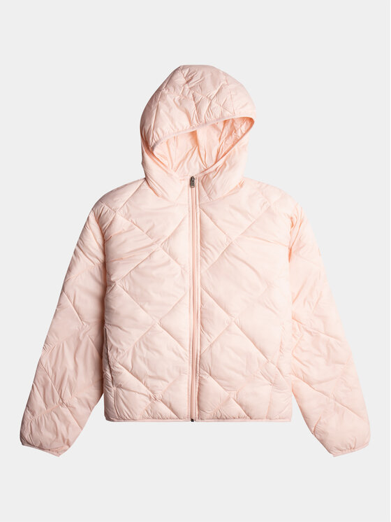 Roxy Roxy Geacă Wind Swept Hood Jckt ERJJK03571 Écru Regular Fit