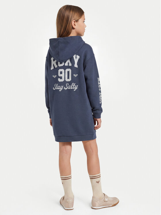 Roxy Roxy Vestito da giorno Sweet Song ERGFD03001 Blu scuro Relaxed Fit