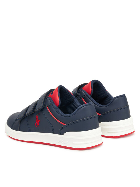 Polo Ralph Lauren Polo Ralph Lauren Sneakersy Heritage Court IV Ez RL03424411 Granatowy