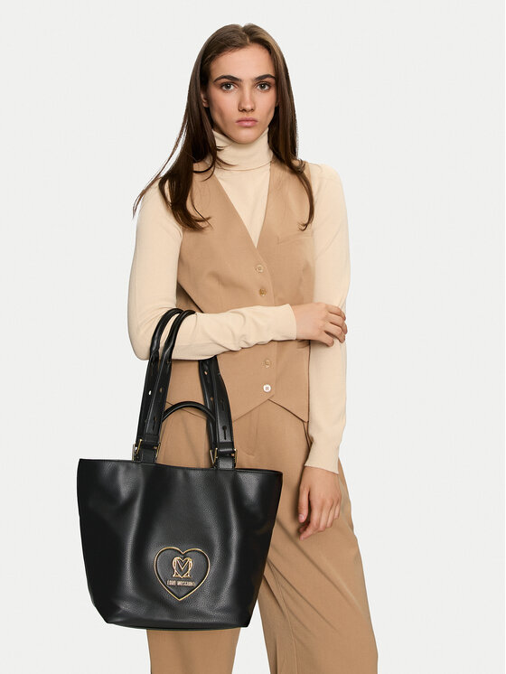 LOVE MOSCHINO LOVE MOSCHINO Torebka JC4124PP1LLB0000 Czarny